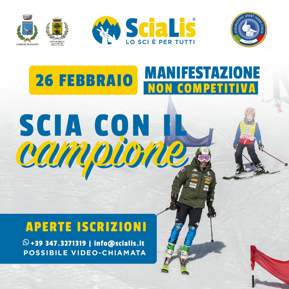 scia con il campione